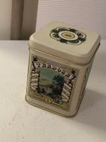 kl. Vintage - Blechdose leer von Ceylon-Tee, für 125g Inhalt