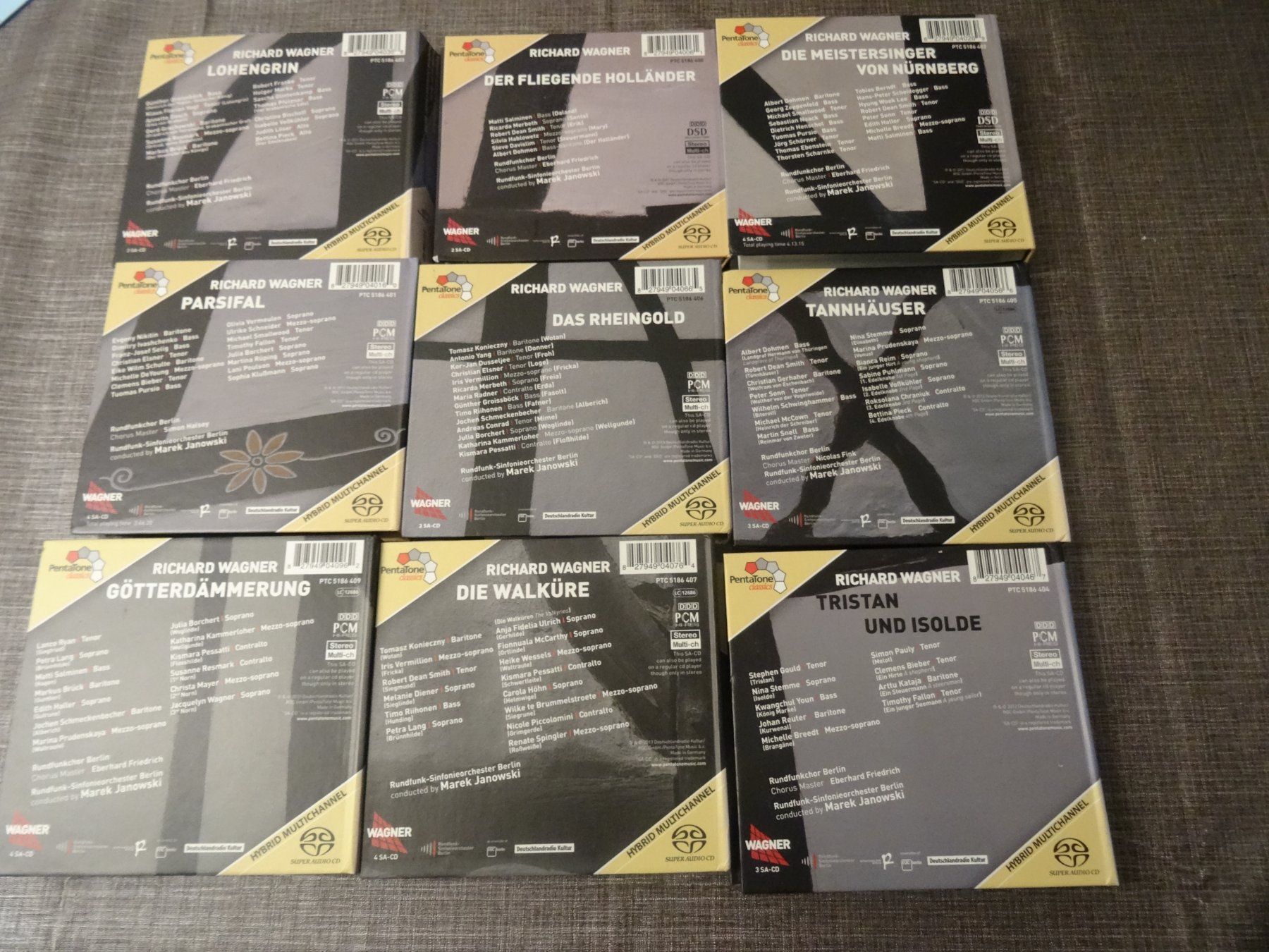 CD: Richard Wagner CDs:  9 Stück Pentatone – Usato da Olten venduto da Disc-Ausverkauf 1