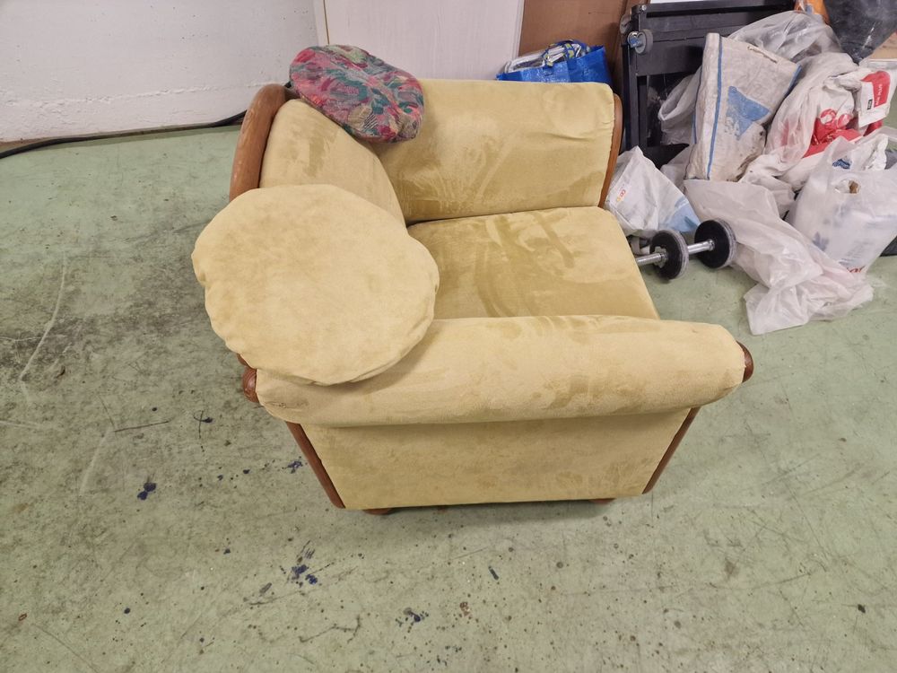 Linth Sofas: Linth Vollholz Alcantara-Lederkombination – Gebraucht aus Zürich von MAO68 7