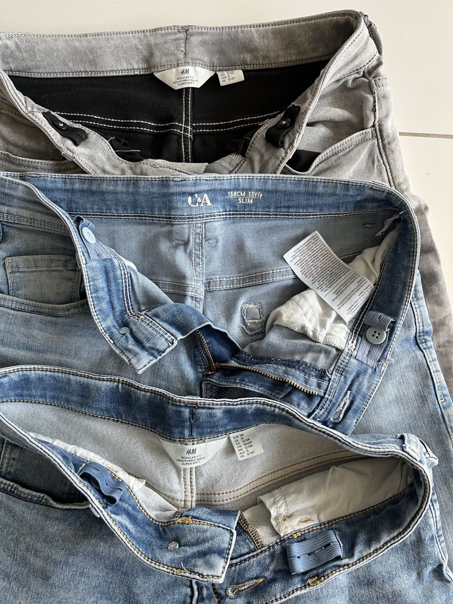 Lotti & Set di vestiti: 3 paar kurze Jeans Gr 158 – Usato da Russikon venduto da sparklingvision 4