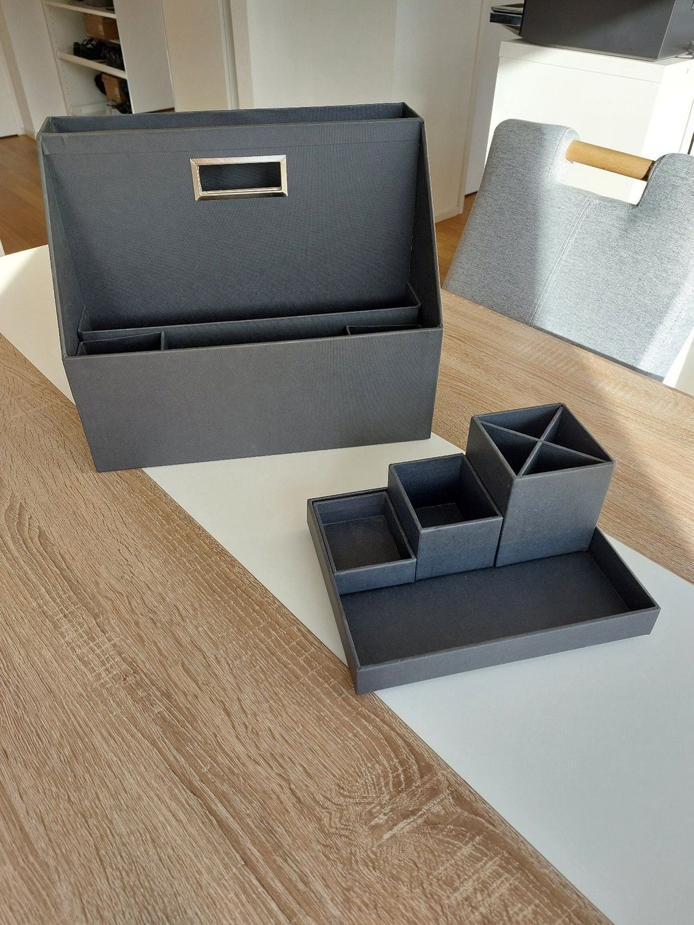 Contenitori & Simili: Schreibtisch Organizer anthrazit – Usato da Niederdorf venduto da Schuerch_steff