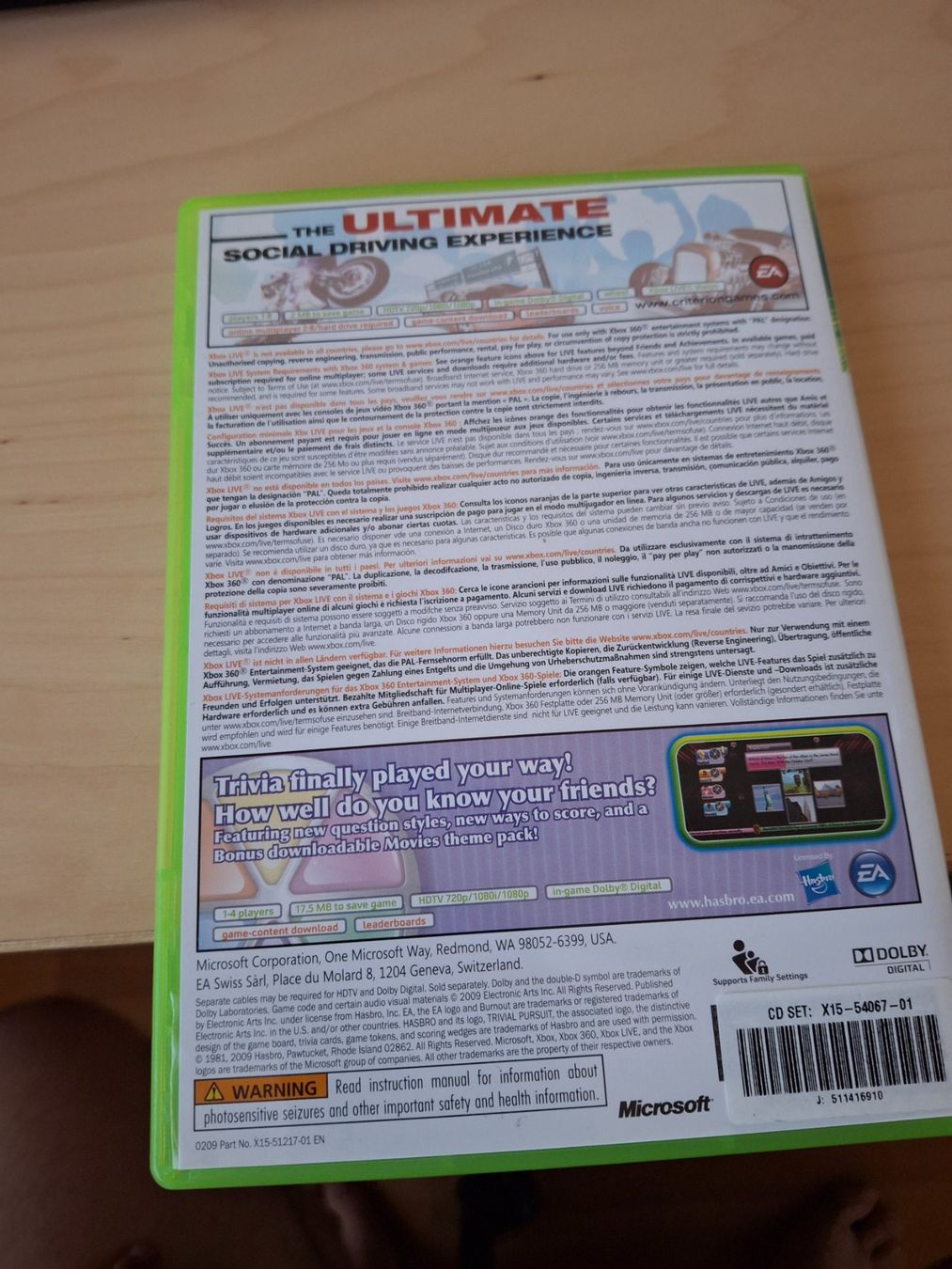 Jeux: BURNOUT PARADISE ULTIMATE XBOX 360 – D'occasion à Ipsach par Wildlifecolors 1