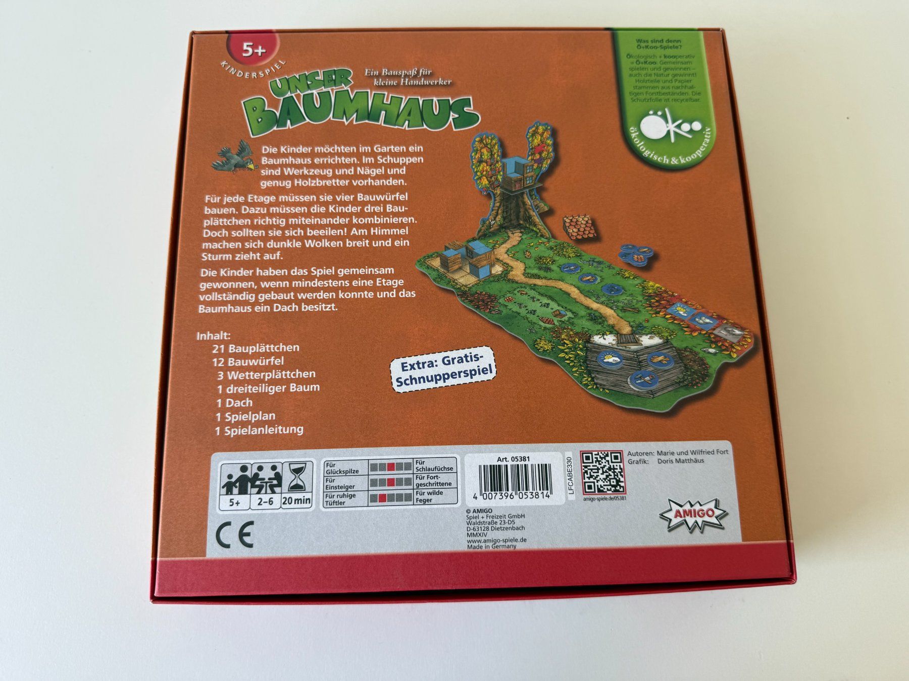 Amigo Giochi: AMIGO "Unser Baumhaus" - ein kooperatives Spiel ab 5 J. – Usato da Winterthur venduto da brittalili 1