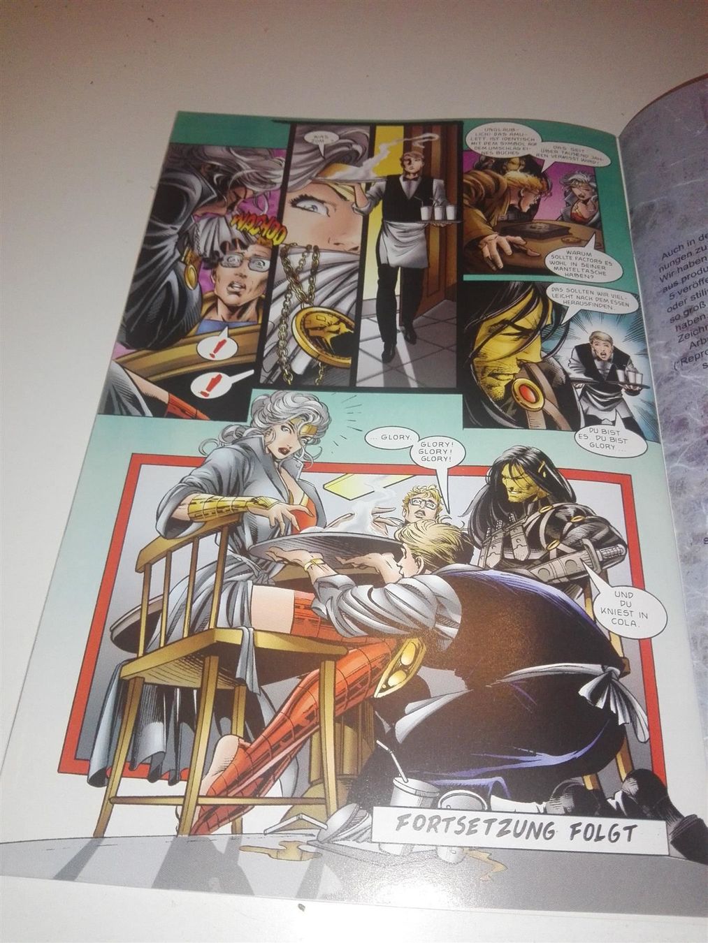 Fumetti: Glory #2   (Deutsch)                                © '1999 – Usato da St. Gallen venduto da elkapone 5