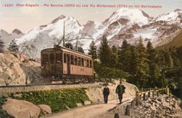Bernina-Bahn  GR / Ober-Engadin / Piz Morteratsch & -Bernina