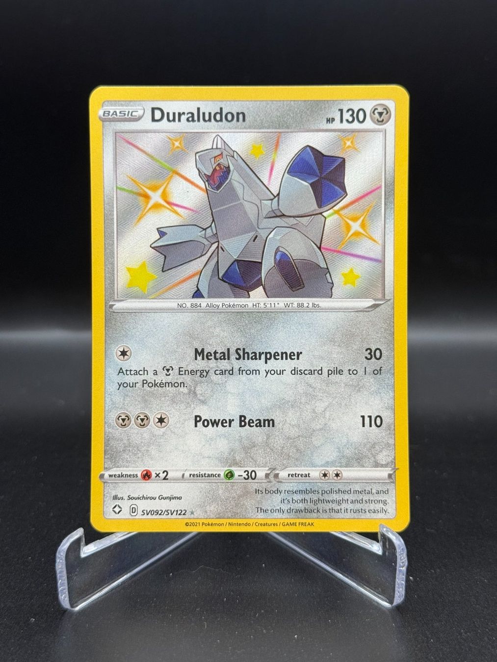 Pokémon Carte collezionabili: Duraludon (SHF SV92) - Shiny – Usato da Birmensdorf ZH venduto da SnorlaxMail