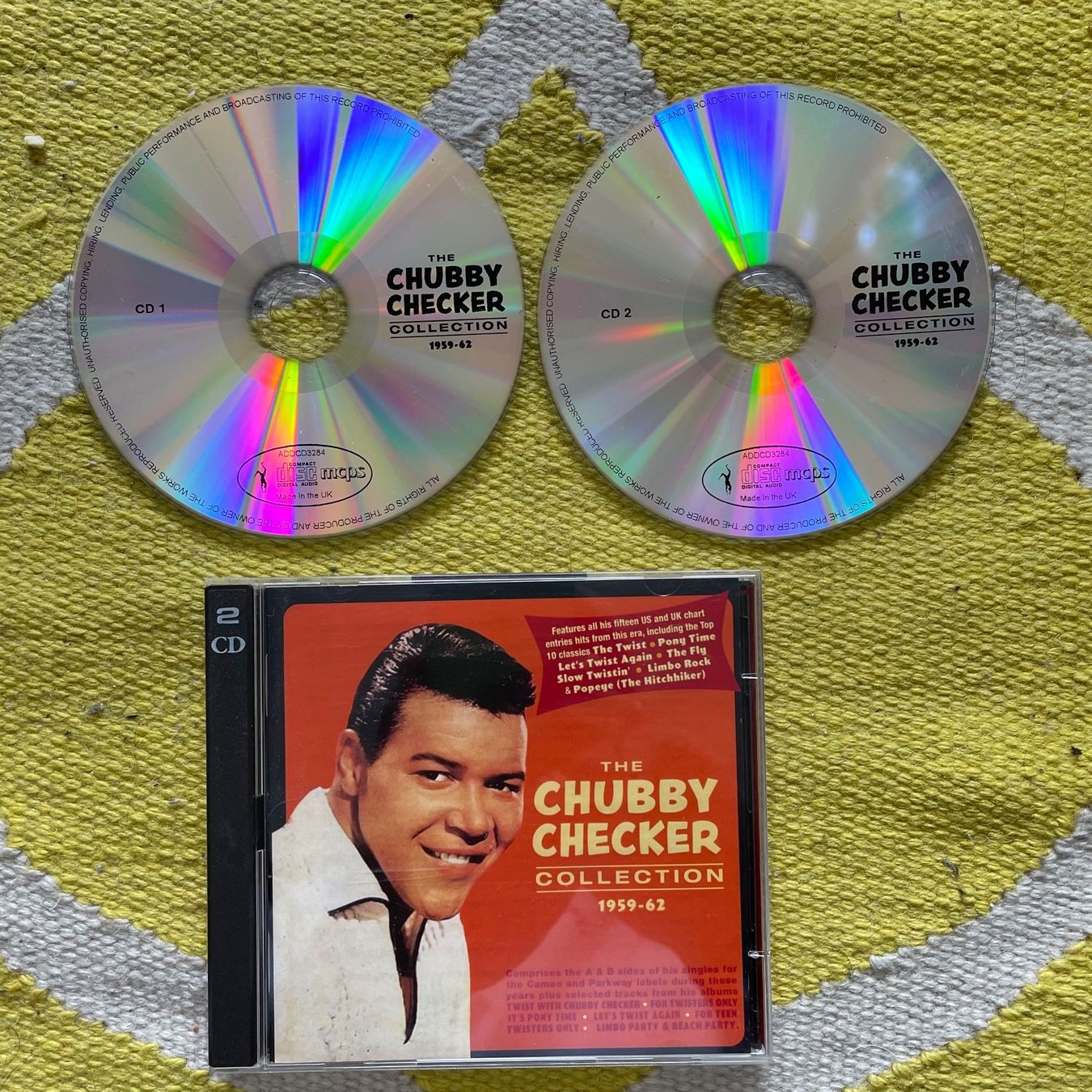 CDs: THE CHUBBY CHECKER-2CD COLLECTION 1959-1962 – Gebraucht aus Rorschacherberg von CD-Roli