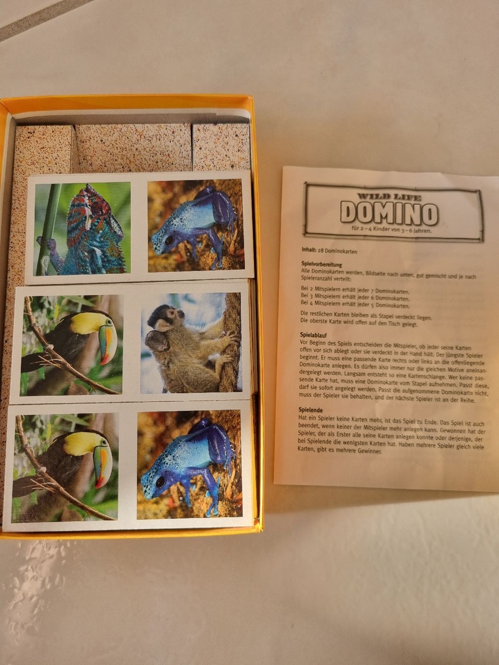 Carlit Giochi: Wild Life Domino – Nuovo (secondo la descrizione) da Grüt (Gossau ZH) venduto da Stuntmace 2