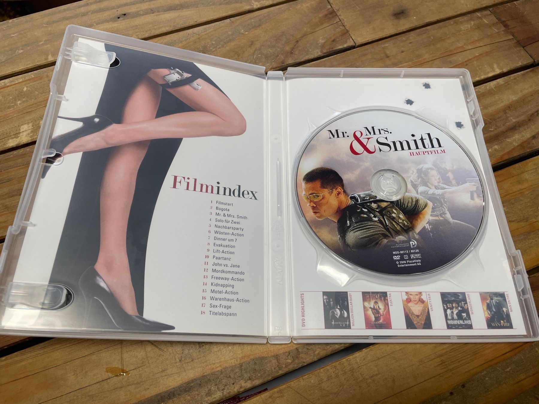 Tutti i DVDs: DVD mr. & mrs smith  (allemand) – Usato da moudon venduto da faucheur2 2
