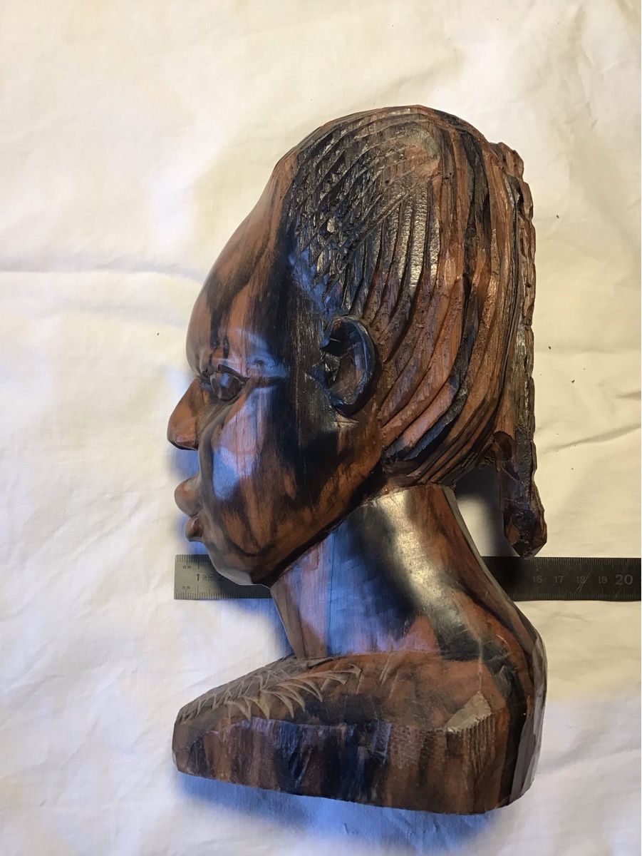 Sculture & Statue: Ebenholz Büste aus Afrika – Usato da Zimmerwald venduto da Holzdata1 4