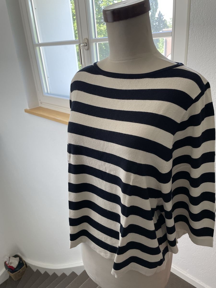 Max Mara Maglioni & Felpe: Marine-Pulli, gestreift, Gr. S, Max Mara Weekend,  – Usato da Basel venduto da frf