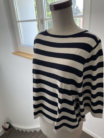 Marine-Pulli, gestreift, Gr. S, Max Mara Weekend, 