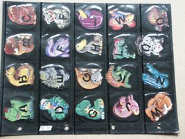 34 verschiedene etwas andere Deckeli          ABC magnetisch