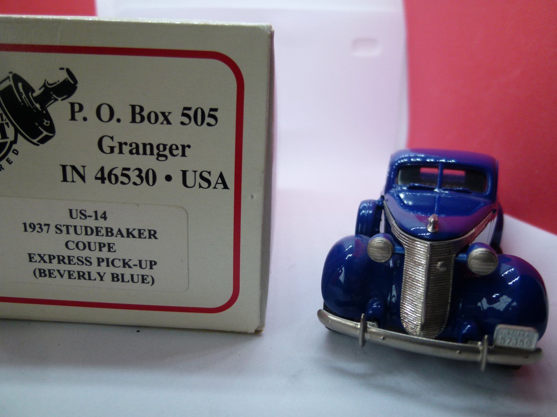 Brooklin Voitures modèles: US Mint by BROOKLIN - Studebaker PickUP Beverly blu - US-14 – Neuf (Voir description) à Reiden par Aston2 1