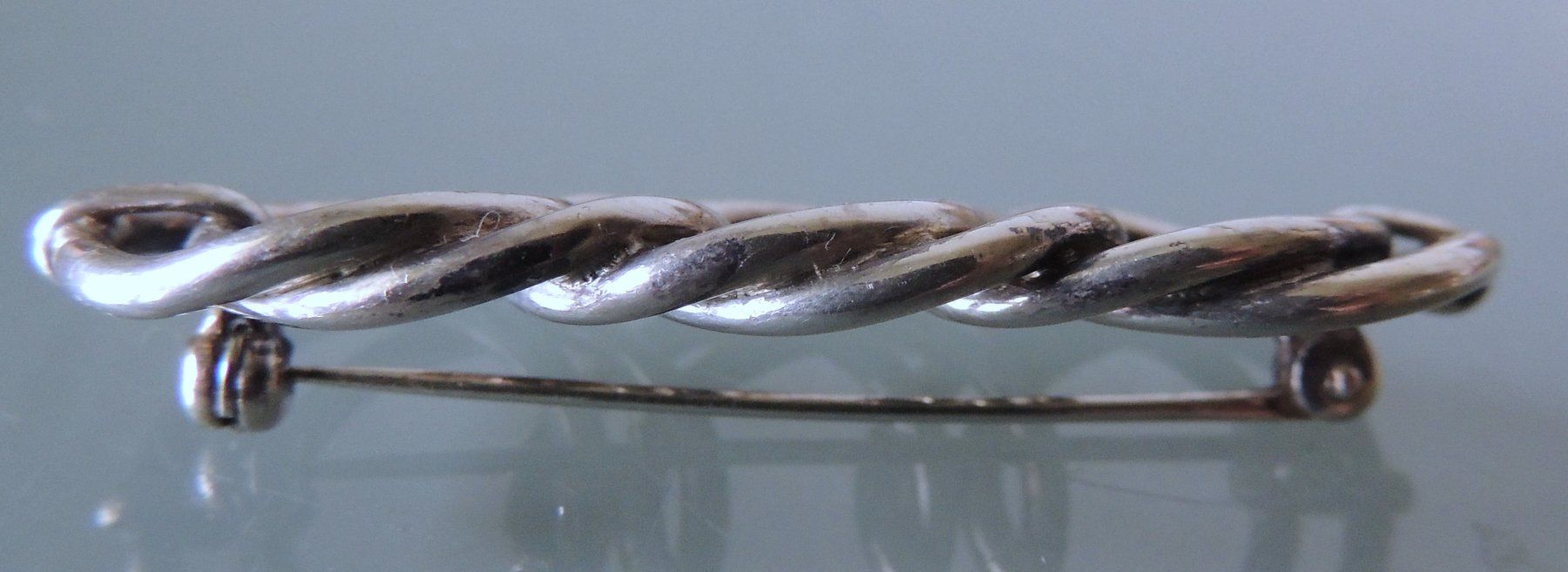 Broschen & Nadeln: Silber 925 Brosche 52 x 18 mm Schweiz – Gebraucht aus Waldenburg von schaller707 2