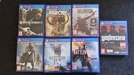 Action & Shooter PS4 Bundle (7 Spiele)