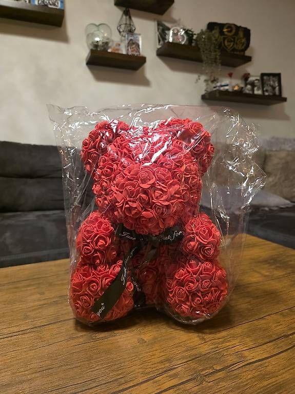 Toutes les décorations: Rosenbär Rot, Geschenkidee – Neuf avec emballage d'origine à Root par dam_k55b