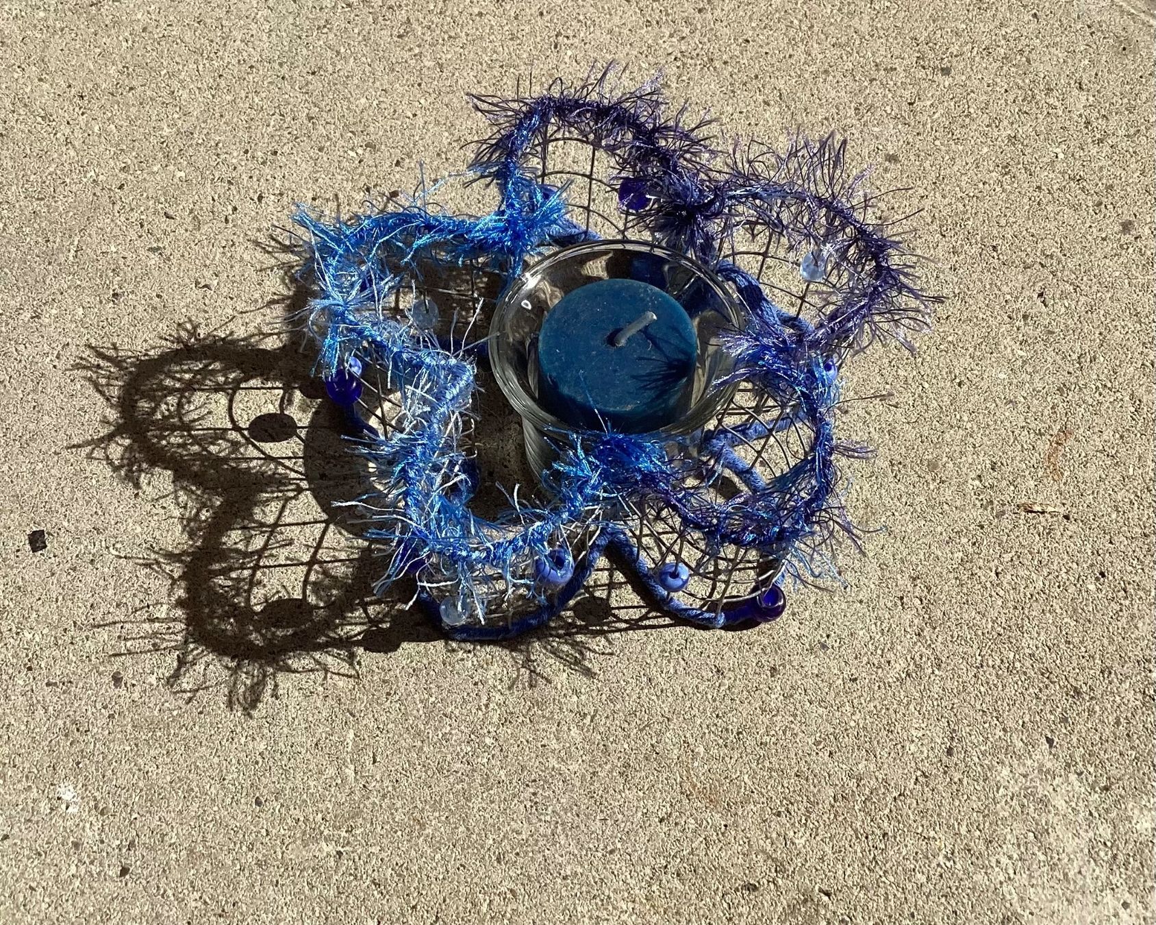 Toutes les décorations: Dekorativer blauer Teelichthalter – Neuf (Voir description) à Muttenz par rob_sc8s