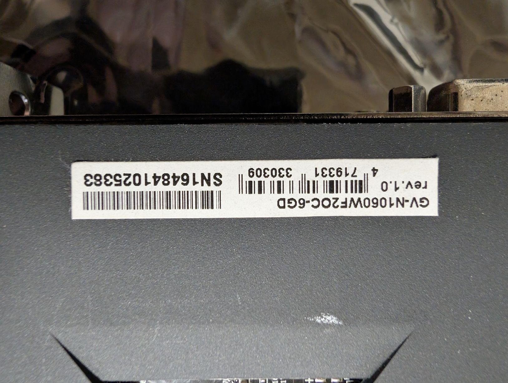 Gigabyte Grafikkarten: Gigabyte 1060 6GB – Gebraucht aus Deitingen von B_ene 2