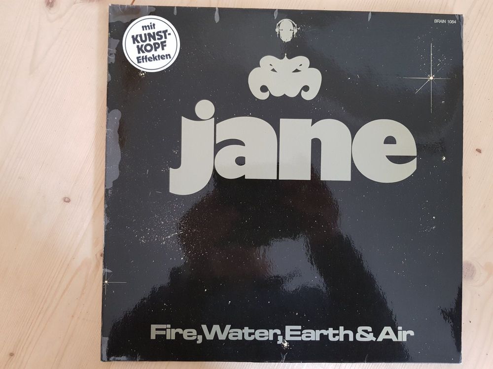 LP - Jane - Fire, Water, Earth & Air - Vinyl 1976 (Gebraucht) in Biglen ...