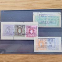 Timbres Fiscaux Greffes de paix / Tribunal / Huissiers CDF