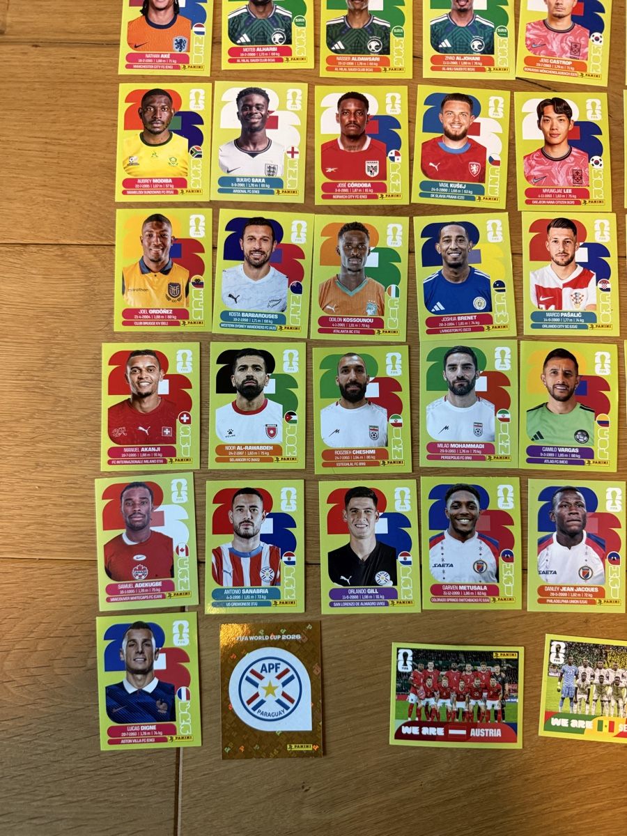 Panini Carte collezionabili: Panini WM 2026 Sticker 45 Sticker+Coca Cola Sticker – Nuovo (secondo la descrizione) da Appenzell-Steinegg venduto da son_s5dh 5