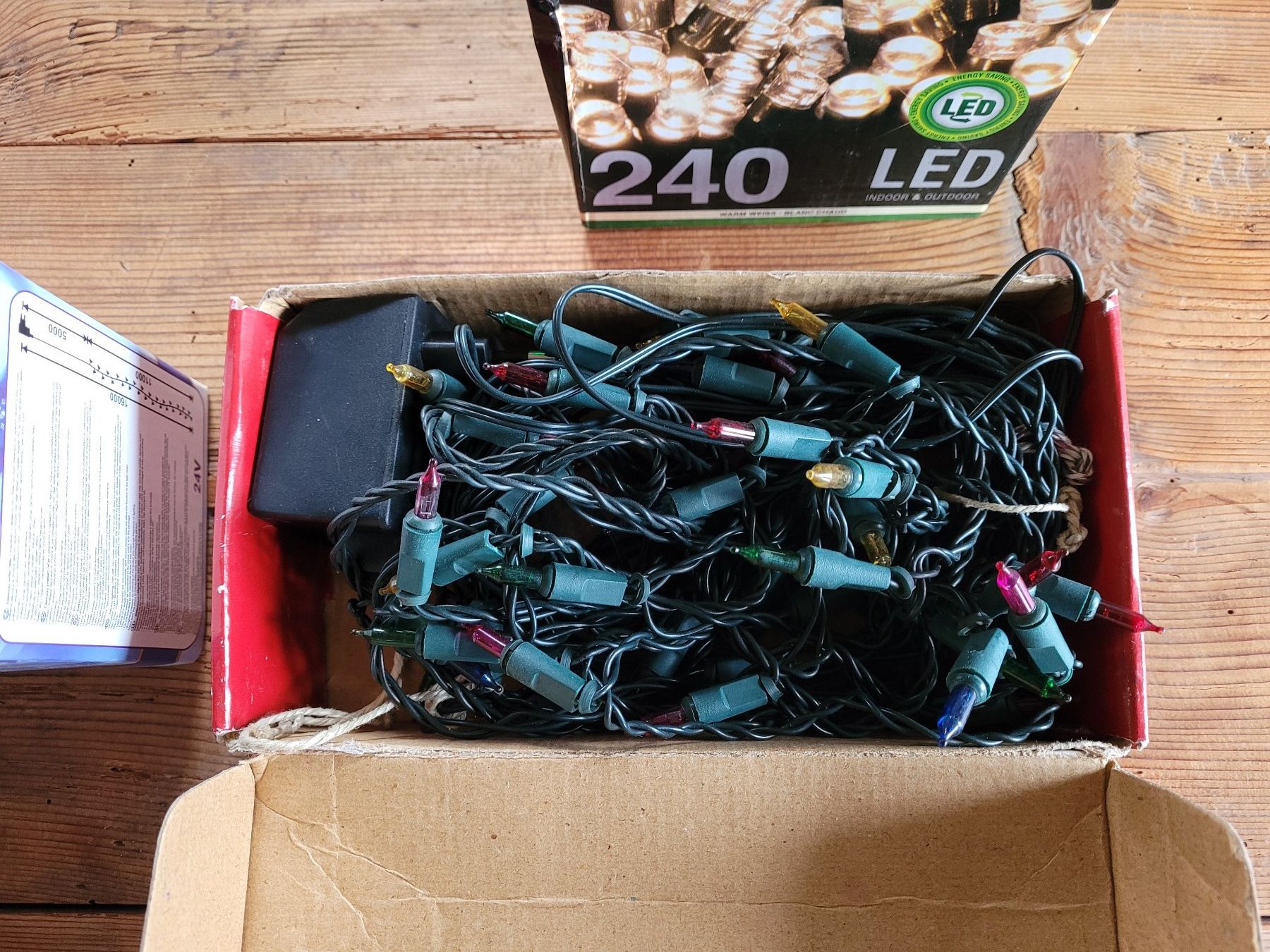 Ghirlande e barre luminose: 3x Lichterkette Weihnachtsbeleuchtung – Nuovo (secondo la descrizione) da Maur venduto da Siropin 2