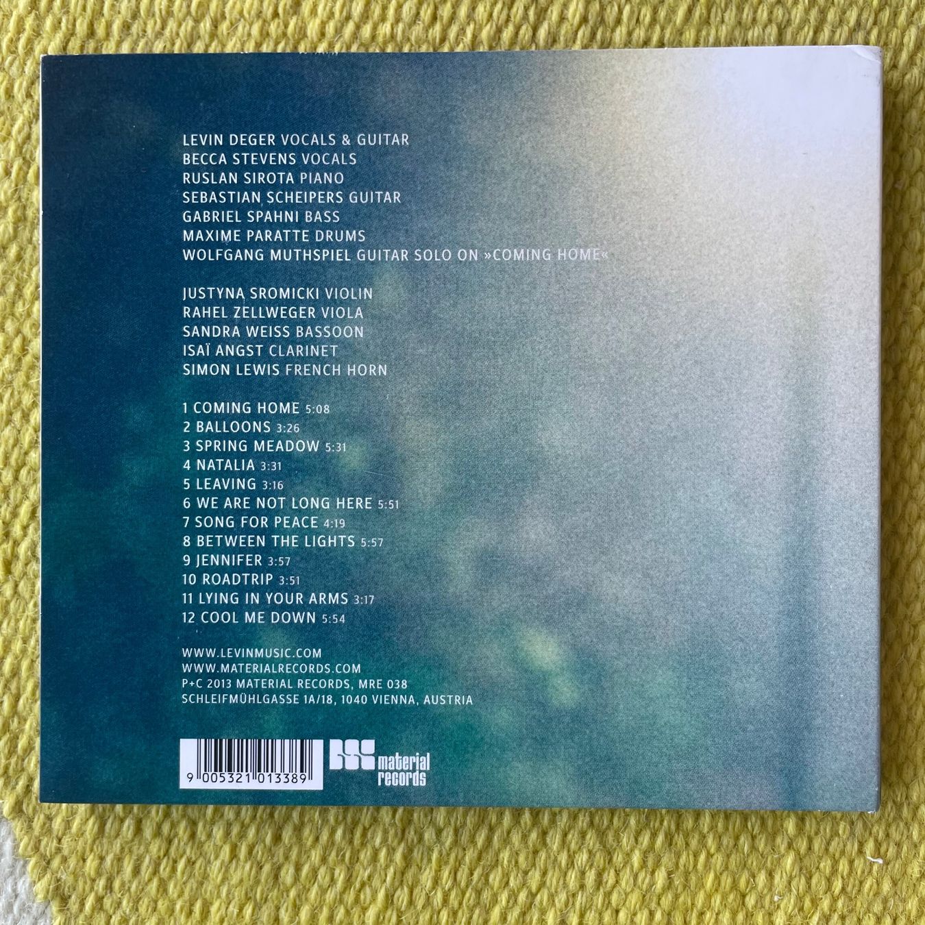 CDs: LEVIN-BETWEEN THE LIGHTS (DIGIPACK) – Gebraucht aus Rorschacherberg von CD-Roli 1