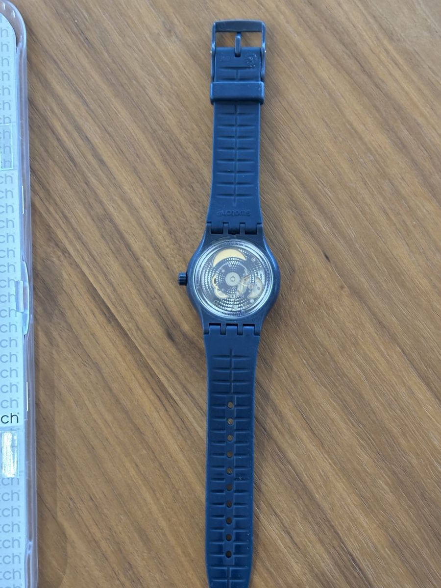 Swatch Uhren: Swatch Sistem 51 automatic watch blue – Gebraucht aus Zürich von kal_6z9y 1