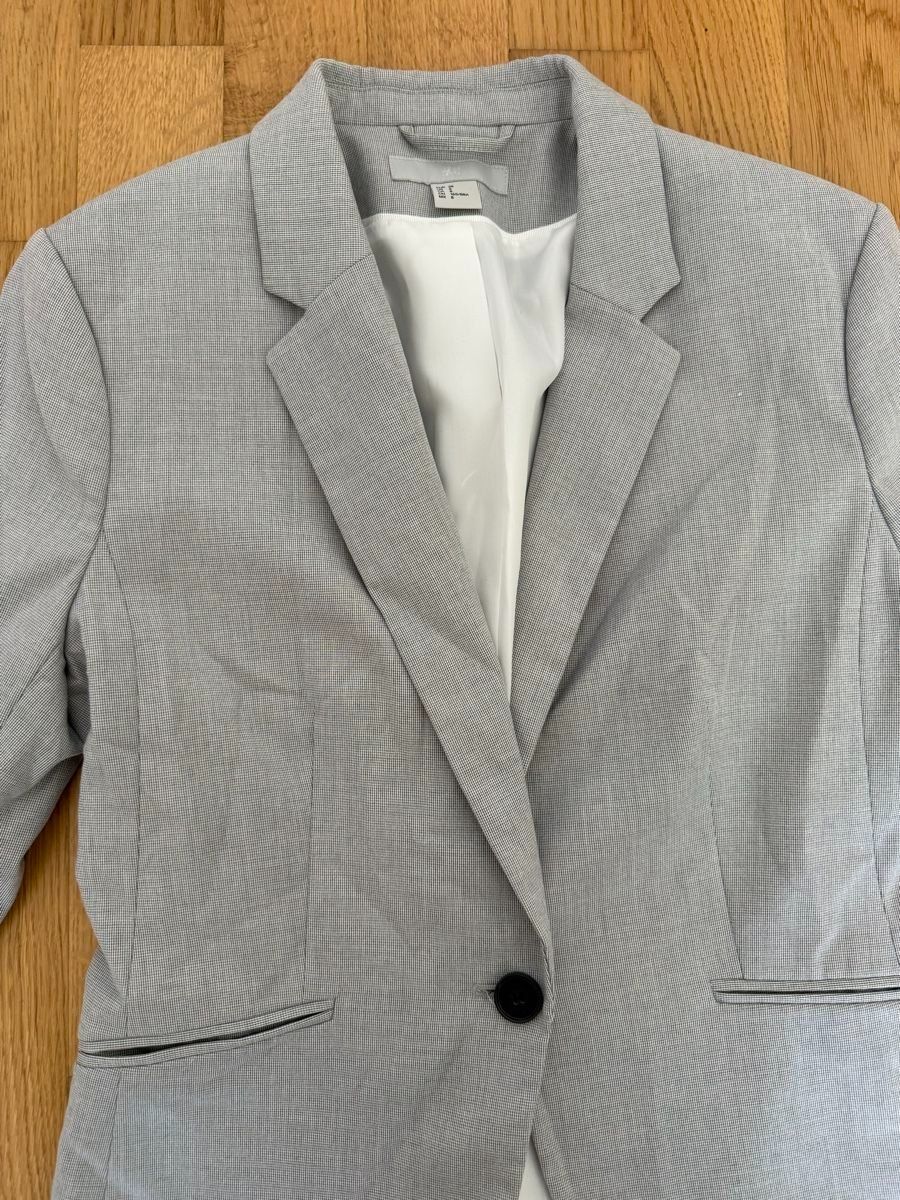 H&M Giacche: H&M-Blazer, Gr. 38, hellgrau – Usato da Zürich venduto da Vainilla 2