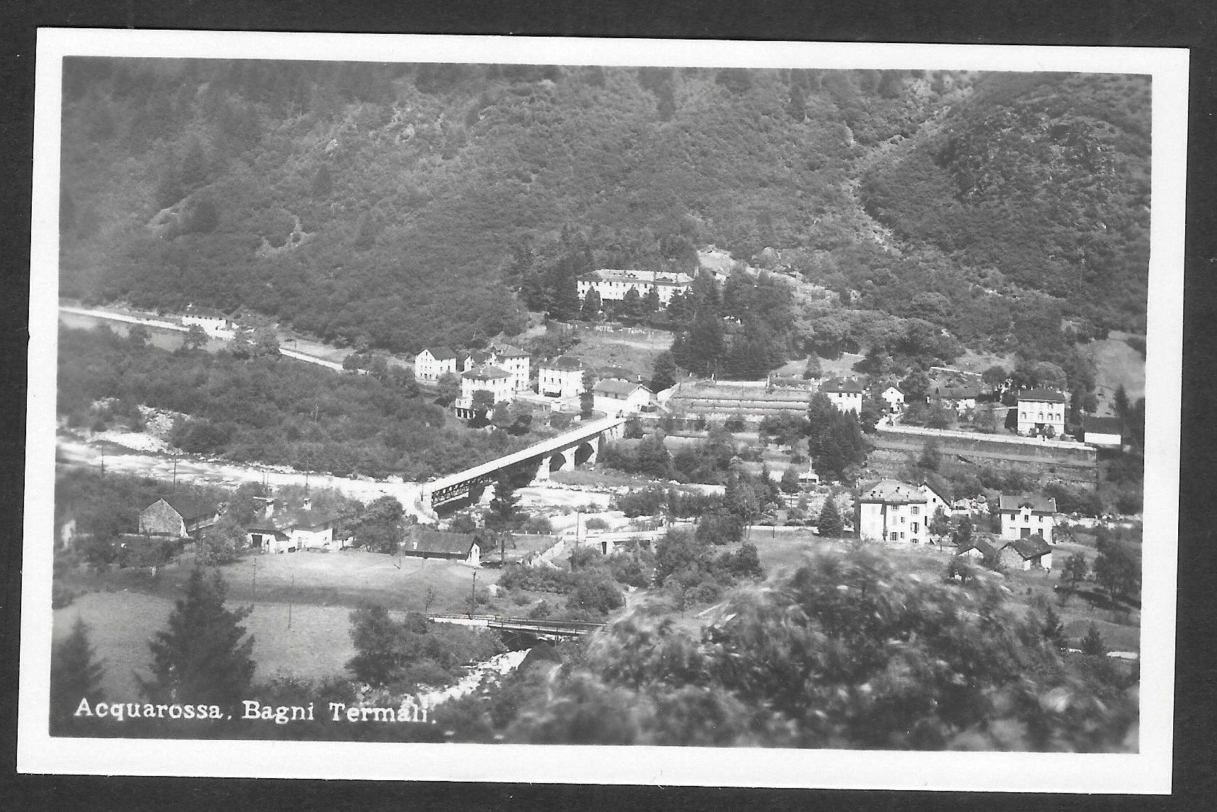 Cartoline postali: Acquarossa Bagni Termali – Usato da Olten venduto da clotaldi