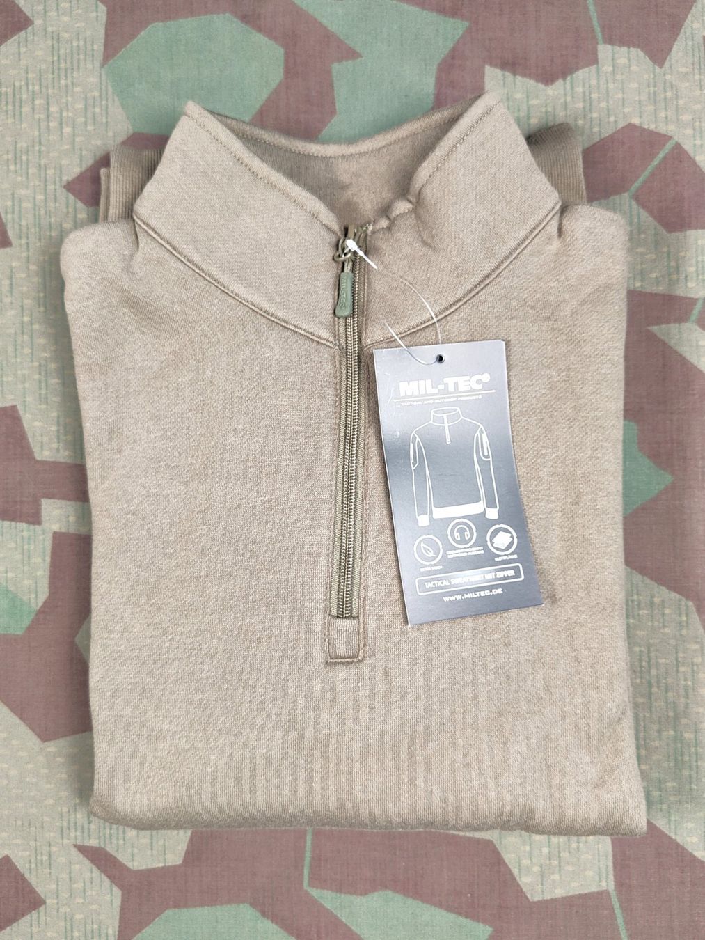 Uniformi: Tactical Sweatshirt, oliv, Grösse L – Usato da Bauma venduto da SwissMilitaria