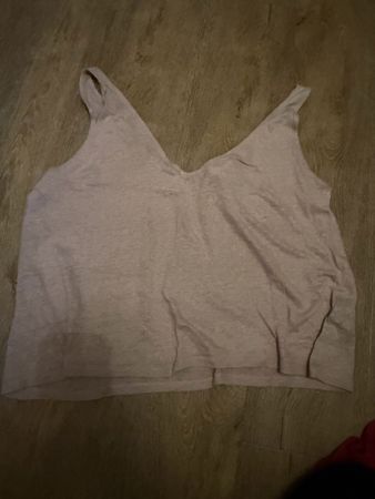 Damen Tanktop H&M Leinen beige Grösse XL guter Zustand