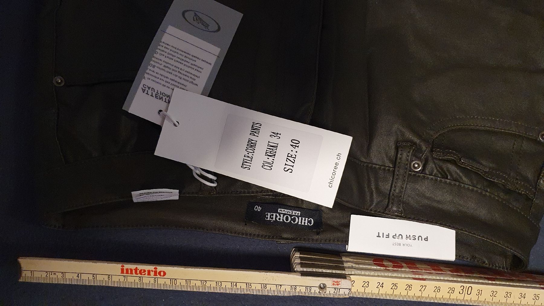 Jeans: push up fit hose, Gr.40, neu – Nuovo e nell'imballaggio originale da Muttenz venduto da pixopus 6