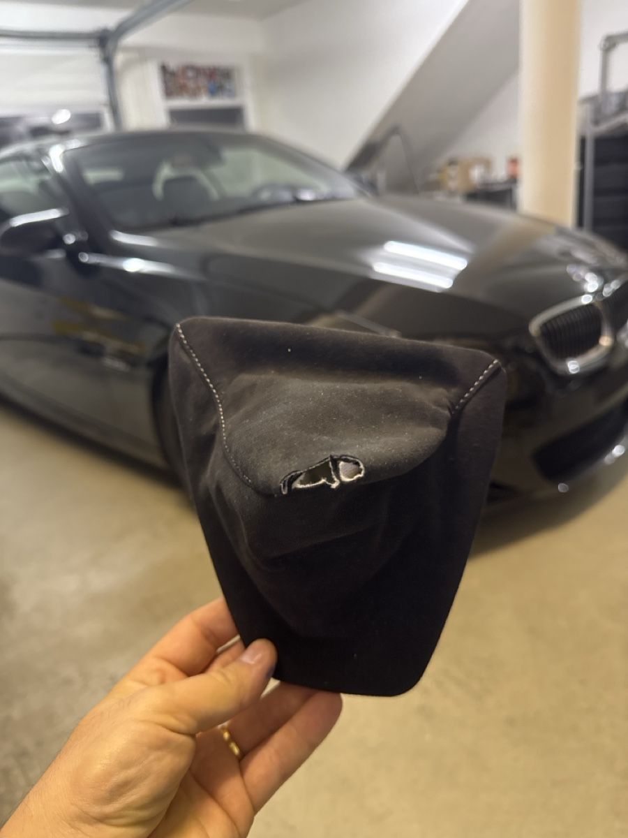 BMW Accessori per altri veicoli: Bmw schaltsack balg alcanatara Performance e92 e93 m3 tuning – Usato da Frenkendorf venduto da jorge0000 1