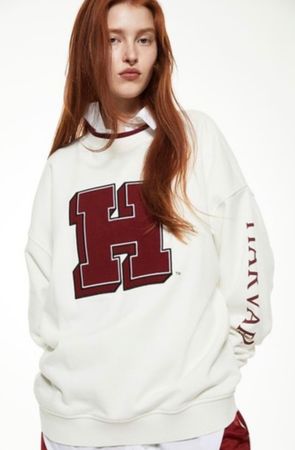 NEU H&M oversize Harvard Sweatshirt / Größe M