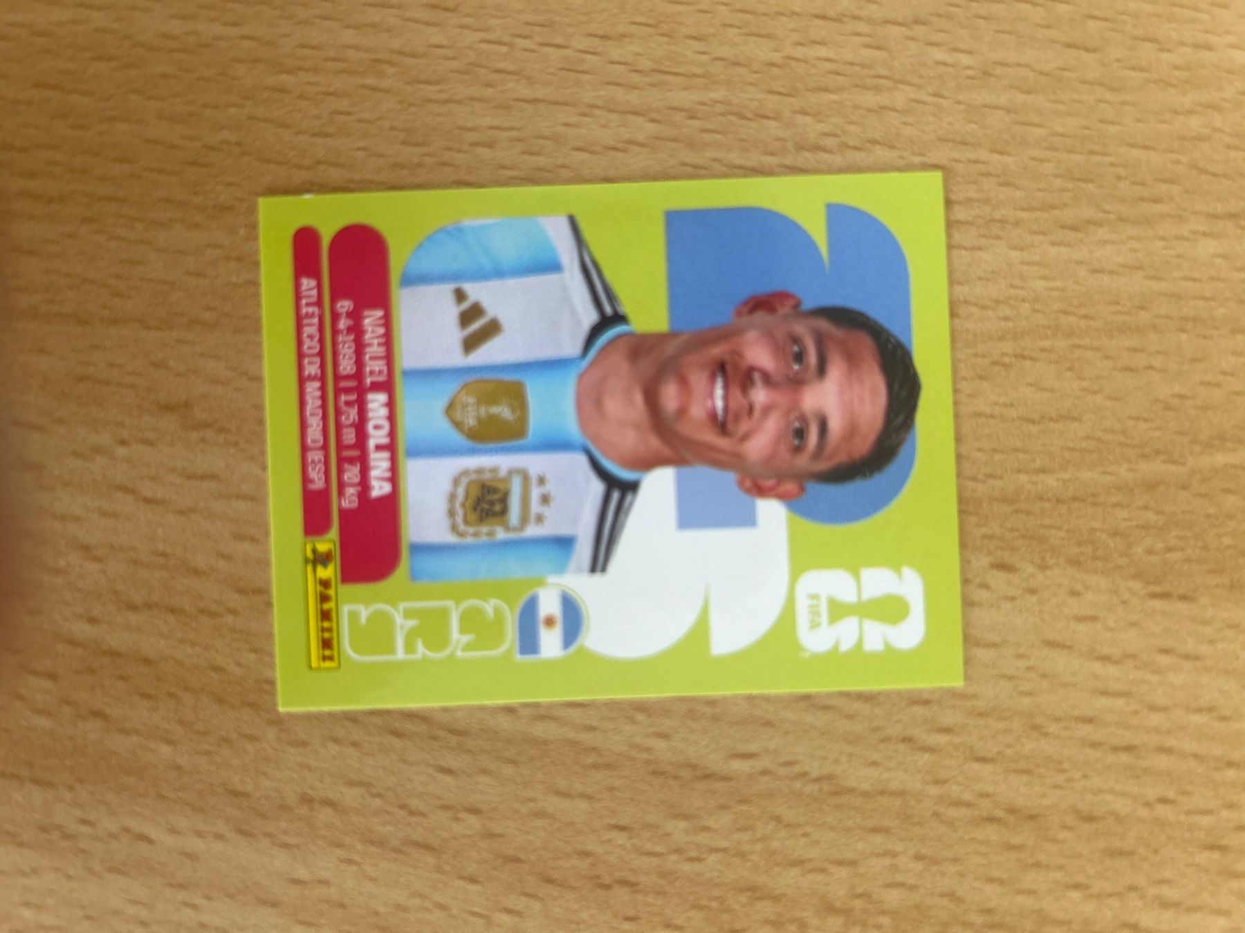 Panini Carte collezionabili: ARG 3 - Nahuel Molina – Usato da Luzern venduto da edu_f6hx