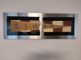 Moderner Wandschmuck, Wandbild, Deko-Objekt, neuwertig