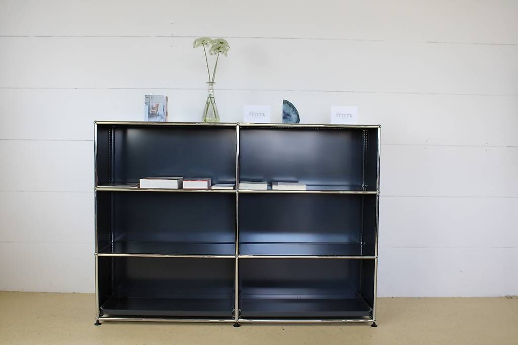 Scaffali: USM Regal in anthrazitgrau – Usato da Meinisberg venduto da atelier_TILIJA 2