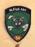 Badge militar armée XXI M Flab Abt 34 Klett
