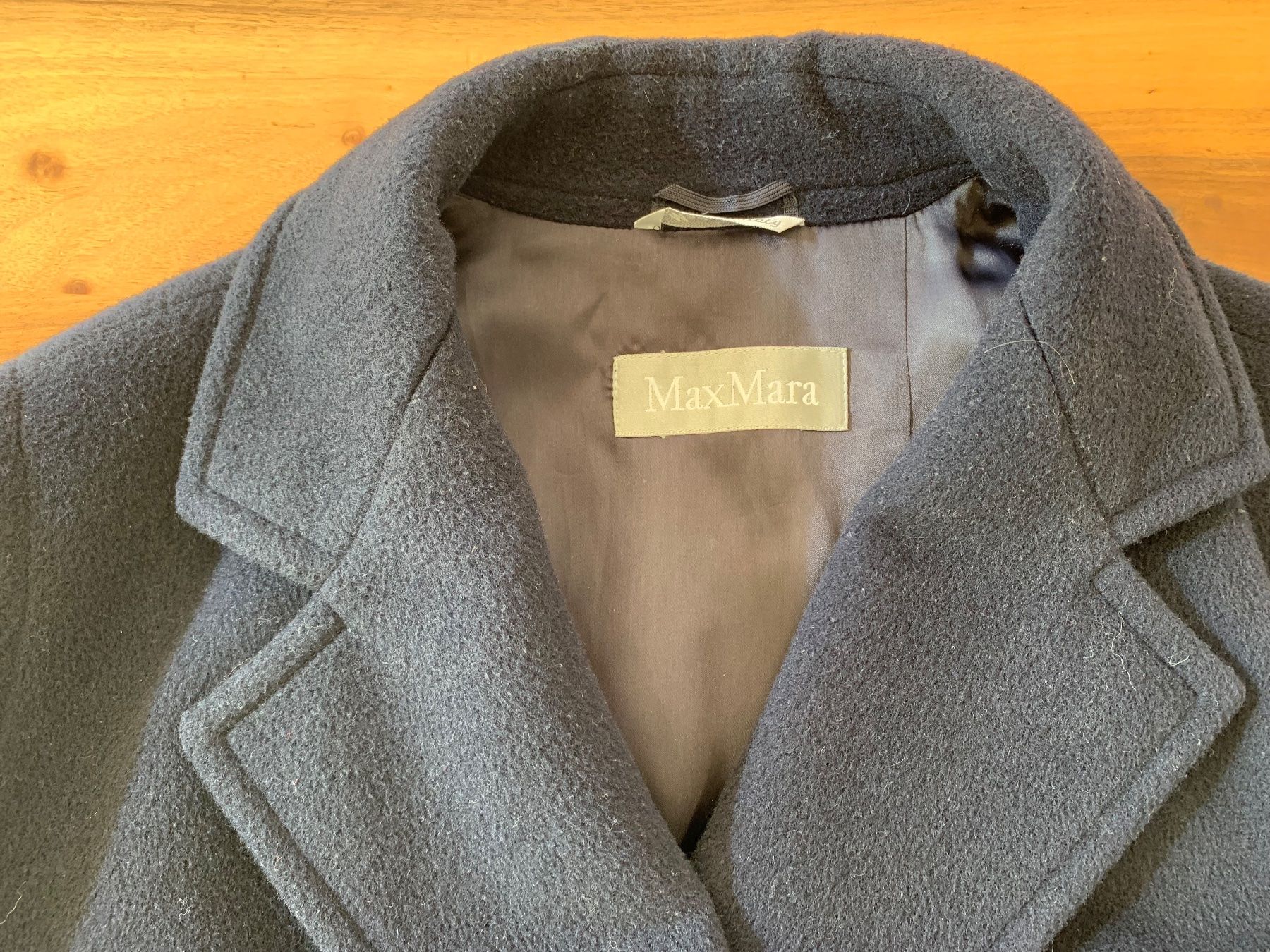 Max Mara Mäntel: MAX MARA dunkelblauer Wintermantel ein Traum Gr. 36 – Neu (gemäss Beschreibung) aus Meiringen von Sheyene 2