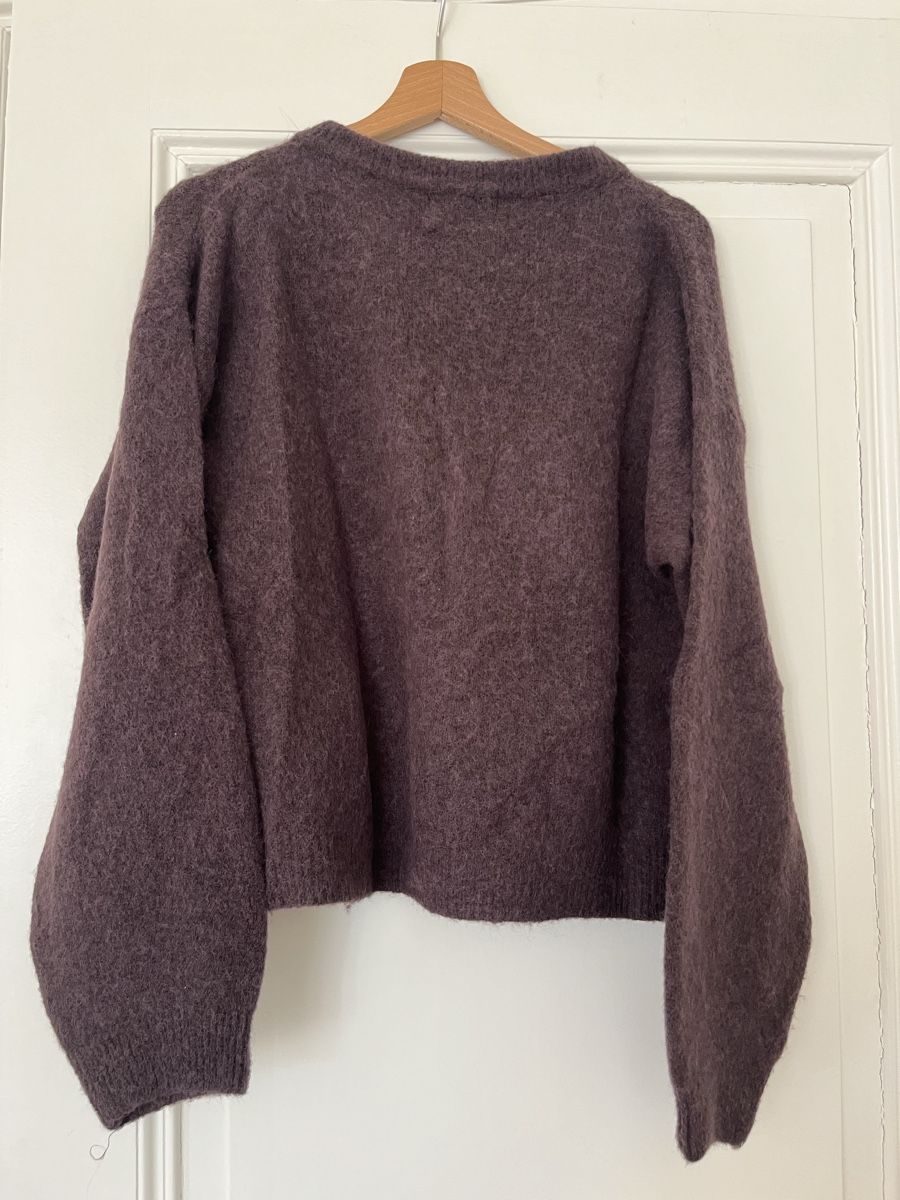 Maglioni & Felpe: Cardigan Aubergine  – Nuovo (secondo la descrizione) da Basel venduto da cat_25m7 1