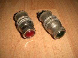 2 Leuchten wahrscheinlich Morane Schweizer Luftwaffe