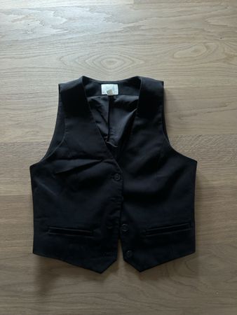 Schwarze Weste / Top - H&M