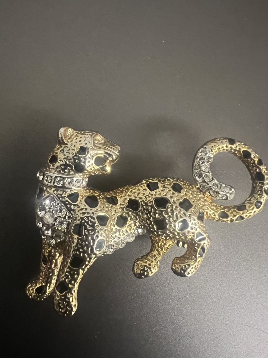 Spille & Fermagli: Panther Vintage Brosche ähnlich mit Cartier – Usato da Zürich venduto da Walllstreet 3