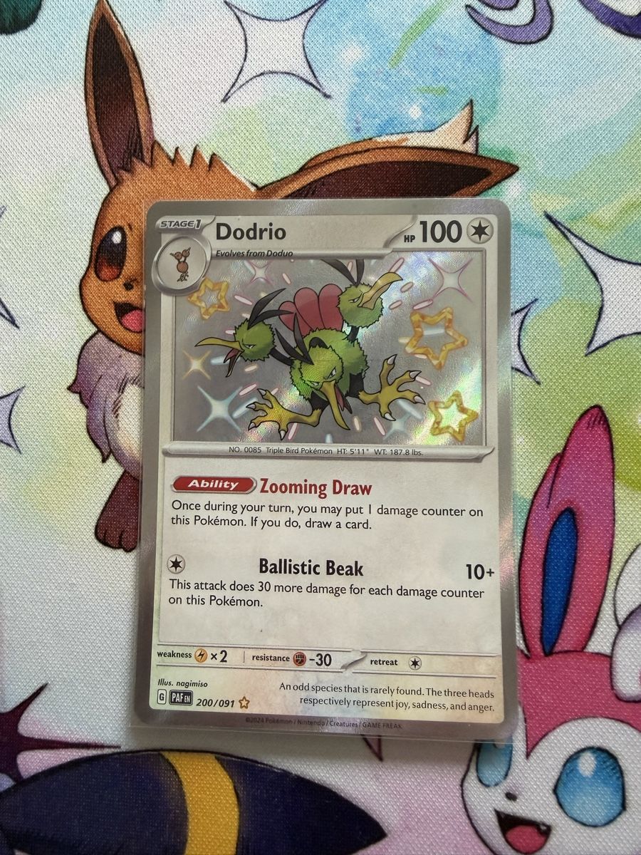 Pokémon Carte collezionabili: Pokemon Dodrio 200/091 PAF – Usato da Grindelwald venduto da TSG-G-Town