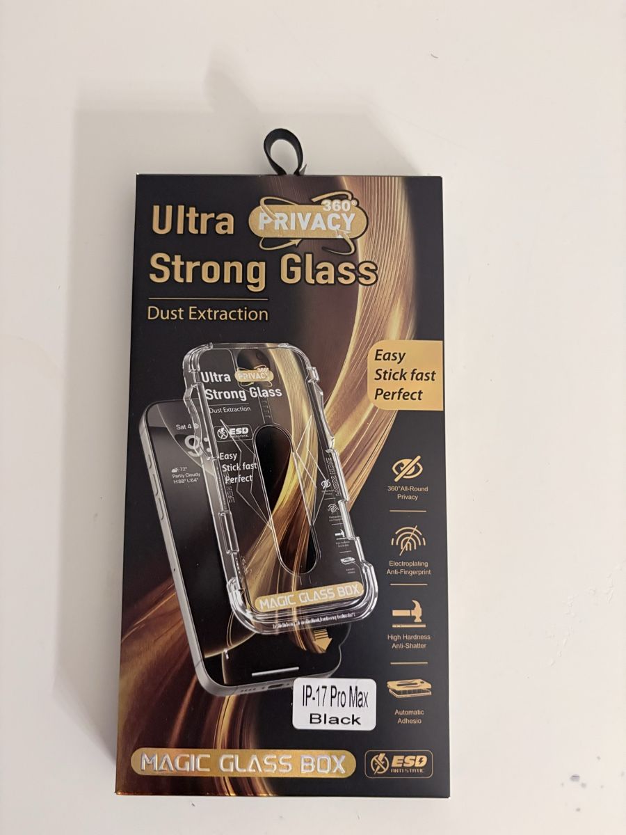 Bicchieri: Panzerglas iPhone 17Pro Max - Neu – Nuovo e nell'imballaggio originale da mellingen venduto da Jana2Fashion