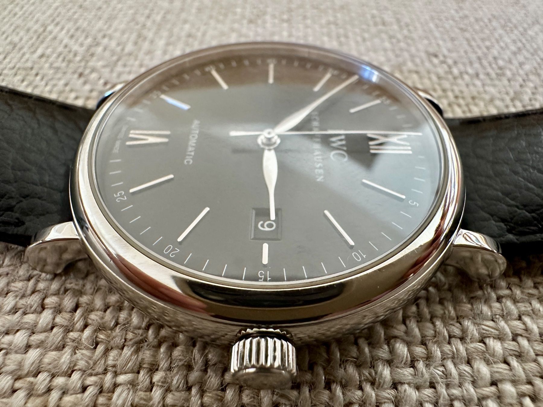 IWC Orologi: IWC Portofino Automatic 40 IW356502 Full-Set – Usato da Matten b. Interlaken venduto da cour13 1