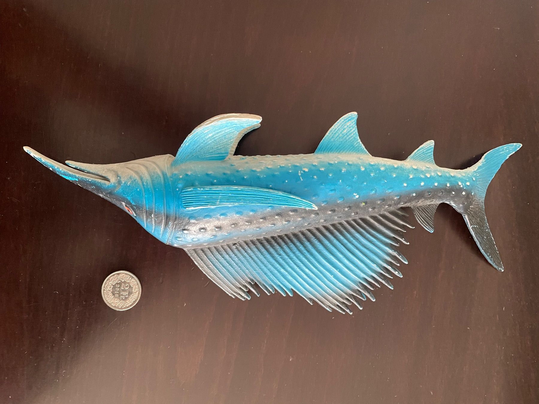 Figuren: Gummifiguren - Blauer Marlin Fisch Meer – Gebraucht aus CHAM von AKIS1992 4