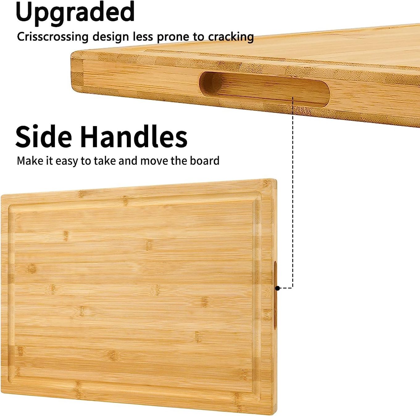 Extra groes XXXL Bambus-Schneidebrett, 60 x 40 x 3.2 cm (Neu und  originalverpackt) in Nuglar fr CHF 76  mit Lieferung auf Ricardo kaufen